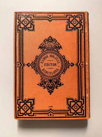 Libro de: De Roma a Jerusalén, Octavio Velasco del Real - Ramón Molinas, ca. 1900