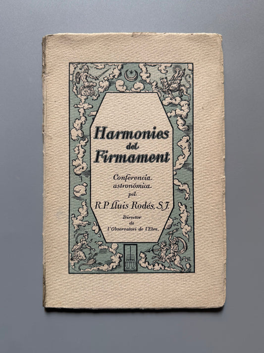 Harmonies del firmament, conferencia de Lluis Rodés - Oliva De Vilanova Impressor, ca. 1920