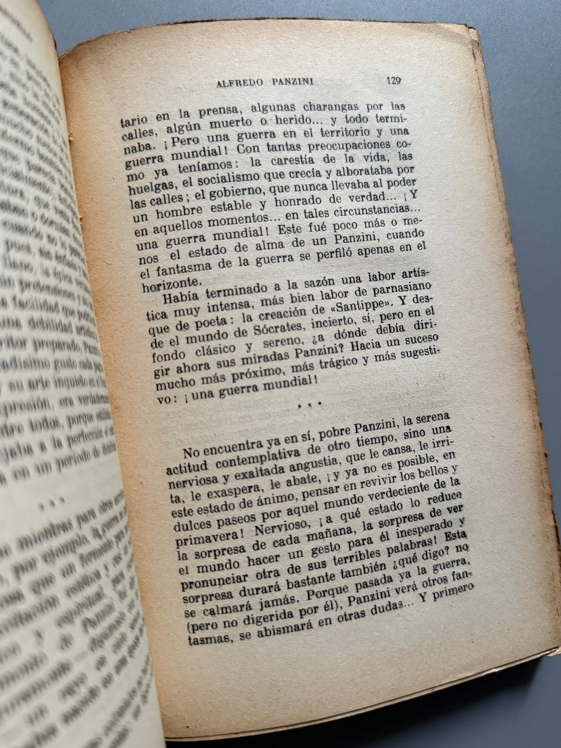 Libro de: De d'Annunzio a Pirandello, Mario Puccini - Editorial Sempere, 1927