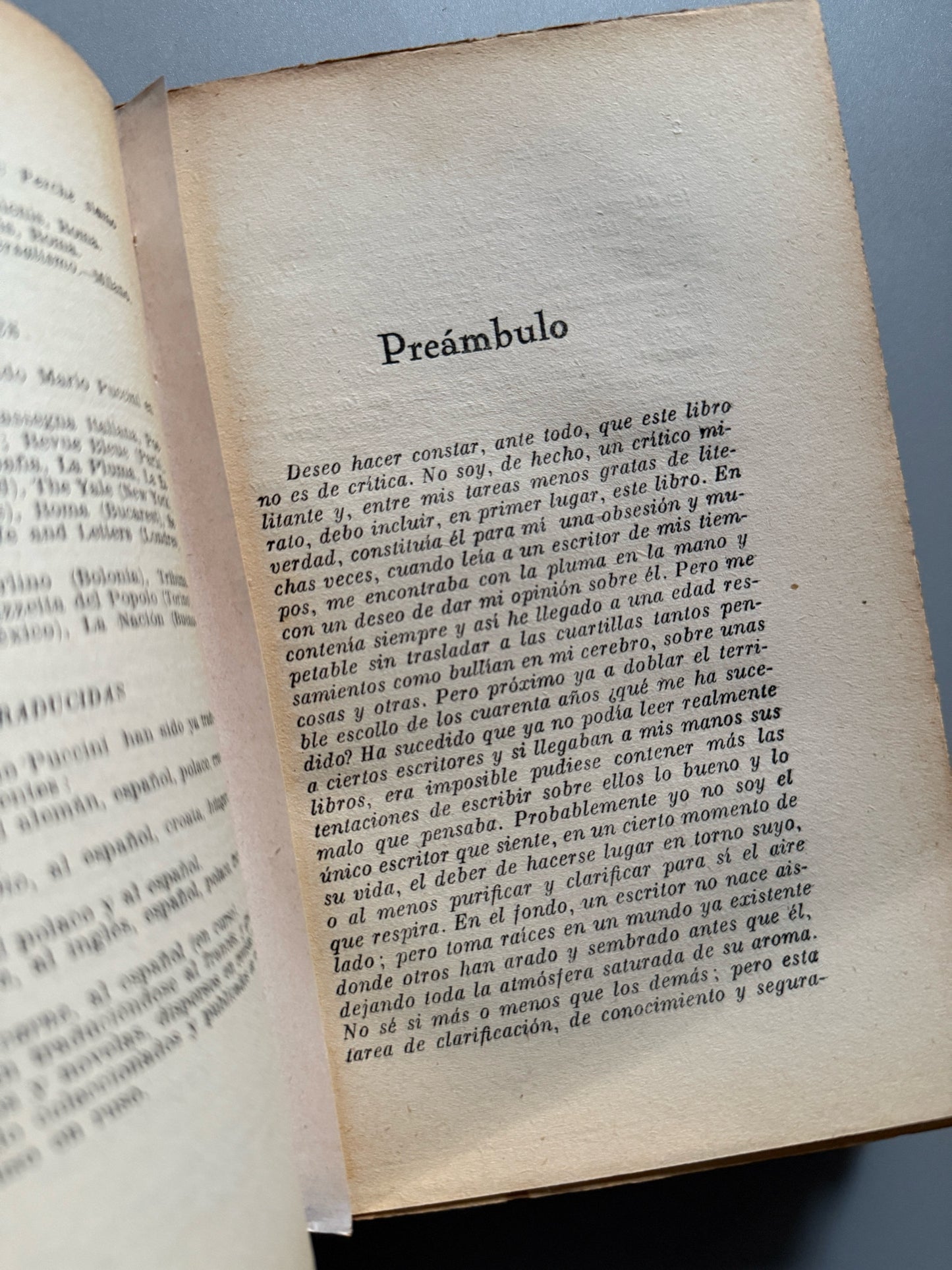 Libro de: De d'Annunzio a Pirandello, Mario Puccini - Editorial Sempere, 1927