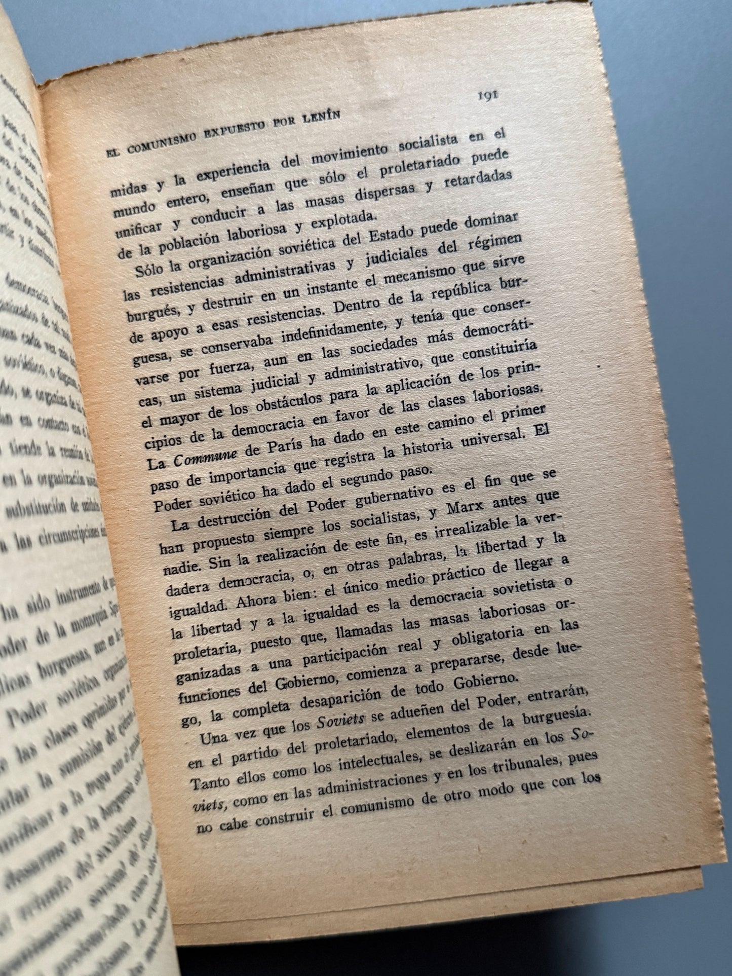 Libro de: El comunismo expuesto por Lenin. Edmundo González-Blanco - Madrid, 1931