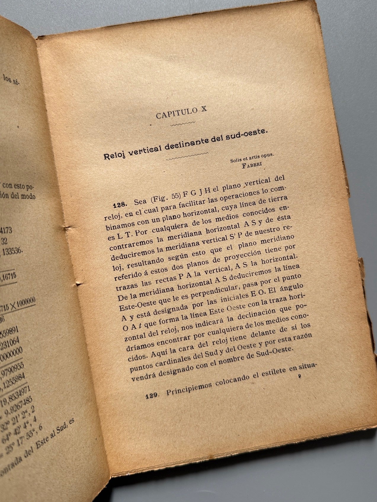 Libro de: Tratado de gnomónica, Antoni Rovira Rabassa - Librería y Estampería Artística, 1896