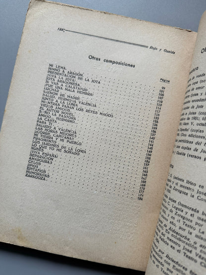 Libro de: Rojo y gualda, Angel Abad Tardez (primera edición) - Industrias Gráficas Uriarte, 1937