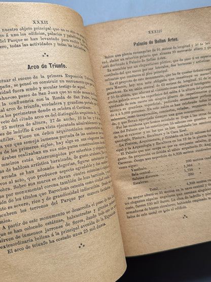 Libro de: Estudios completos sobre la Exposición Universal Barcelona 1888, El Diario Mercantil, 1888