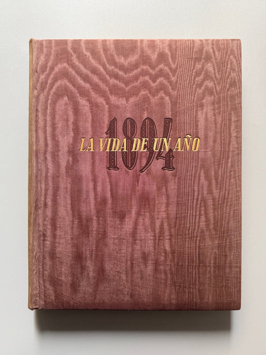 1894 la vida de un año, Agustín de Figueroa nº271 (il. E. Grau Sala) - Editorial Gustavo Gili, 1944