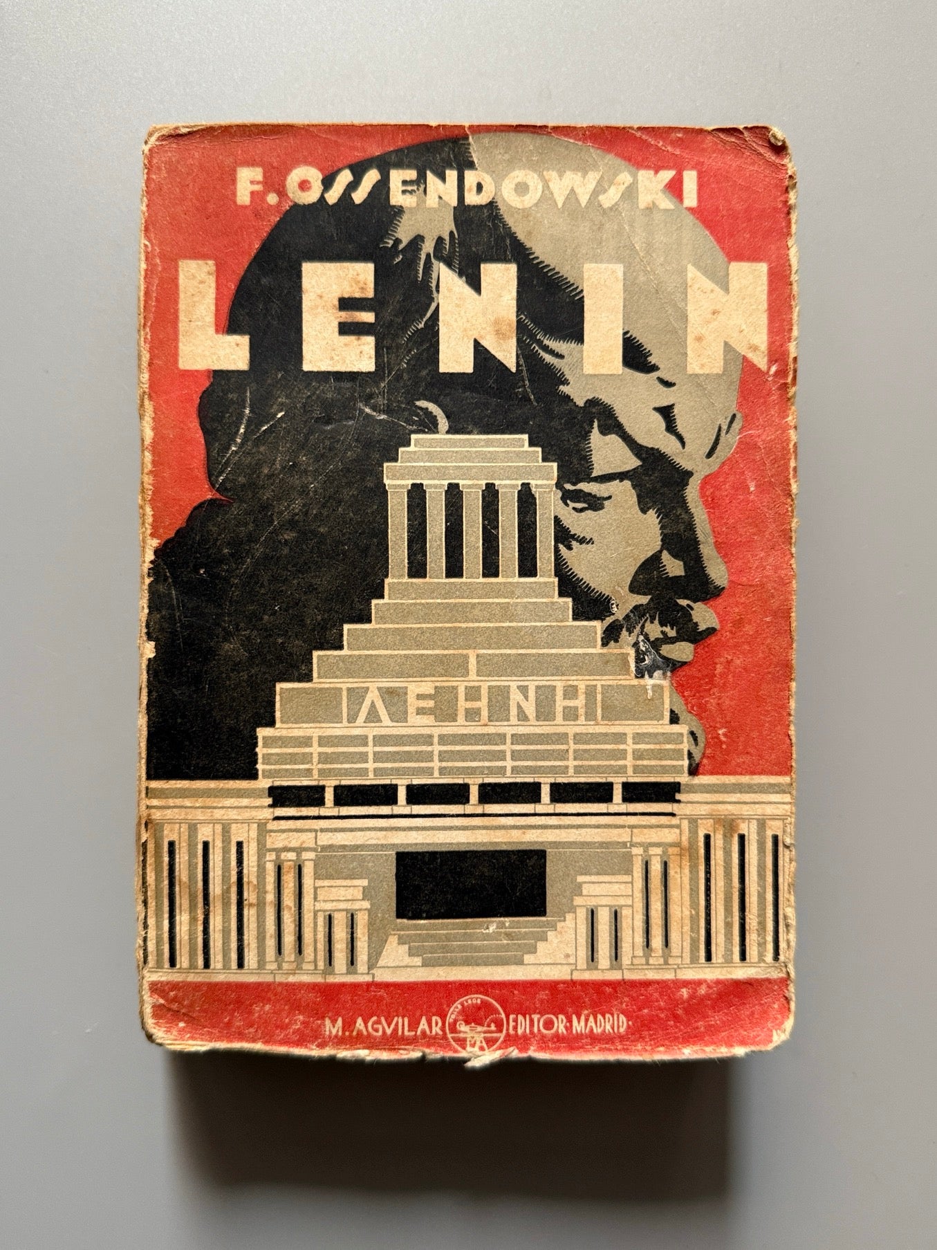 Lenin, F. Ossendowski (biografía ficticia anticomunista)- M. Aguilar, 1930