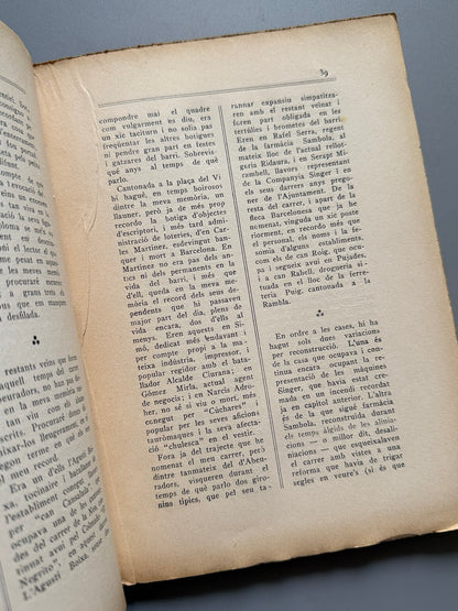 Libro de: Memòries d'un gironí, Joan Vinyas i Comas - Masó Imp., 1932