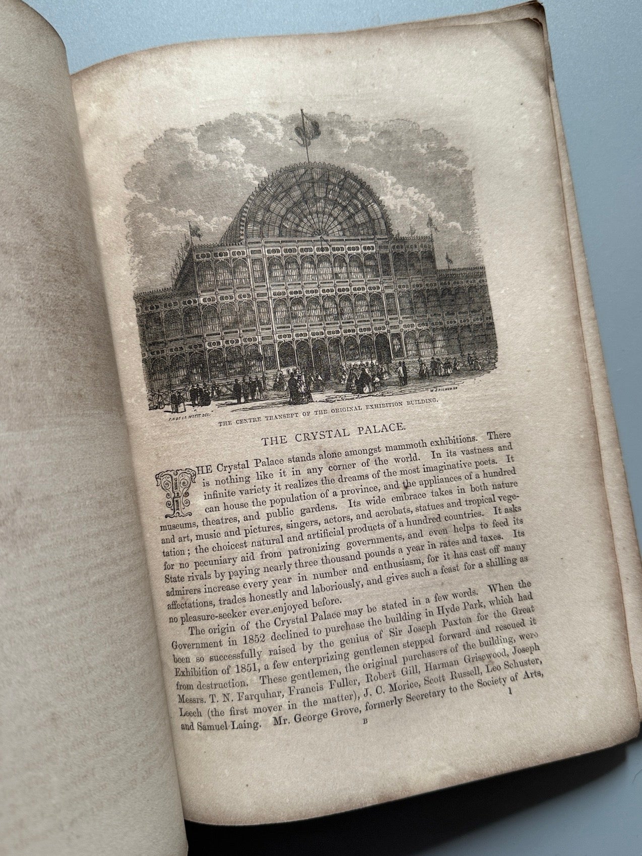 Libro de: The official guide to the Crystal Palace and Park, John Hollingshead - Robert K. Burt, 1866