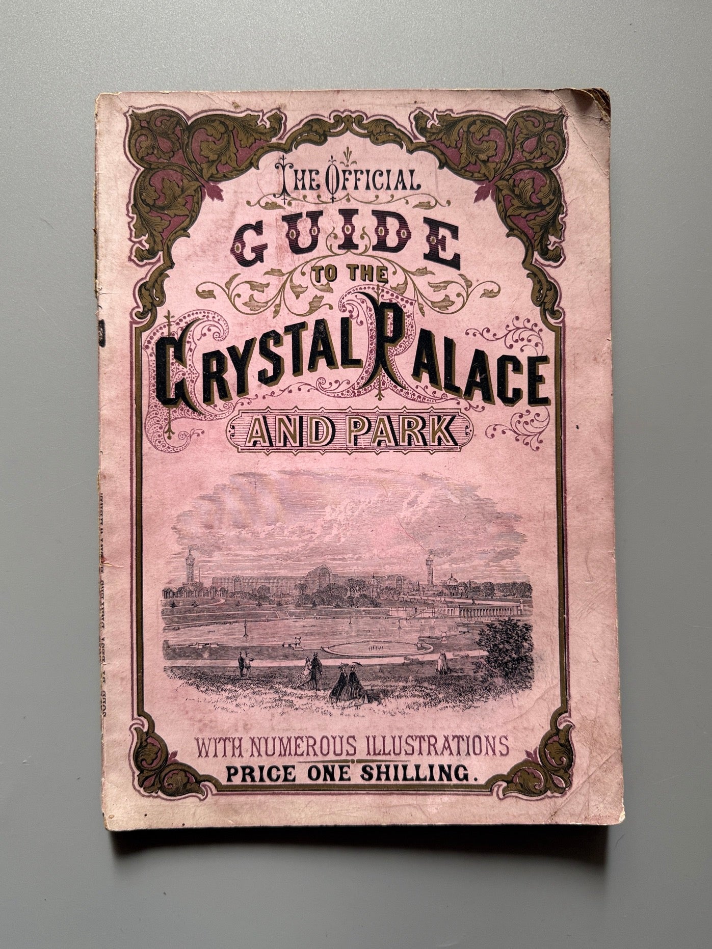 The official guide to the Crystal Palace and Park, John Hollingshead - Robert K. Burt, 1866