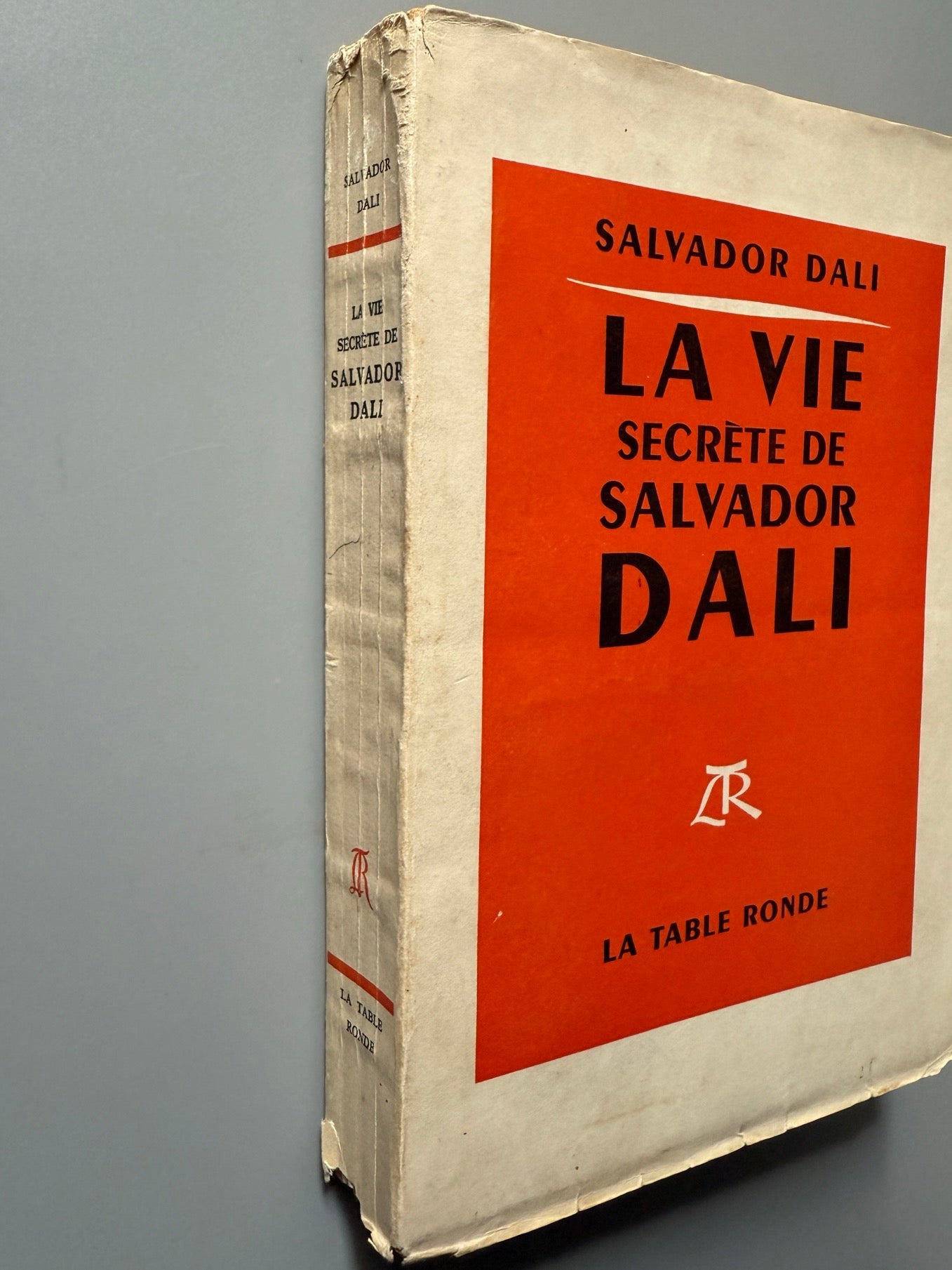 Libro de: La vie secrète de Salvador Dali, Salvador Dali - La Table Ronde, 1952