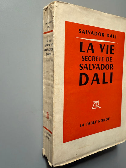 Libro de: La vie secrète de Salvador Dali, Salvador Dali - La Table Ronde, 1952