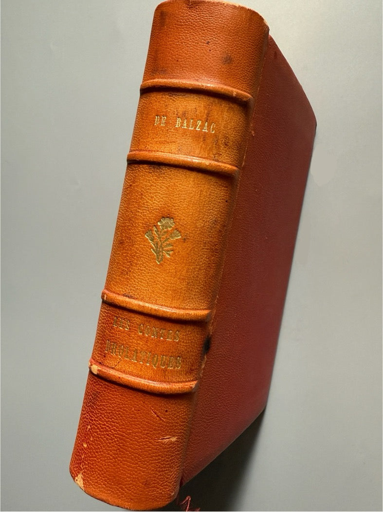 Libro de: Les contes drolatiques, Balzac - Société Générale de Libraire, 1855