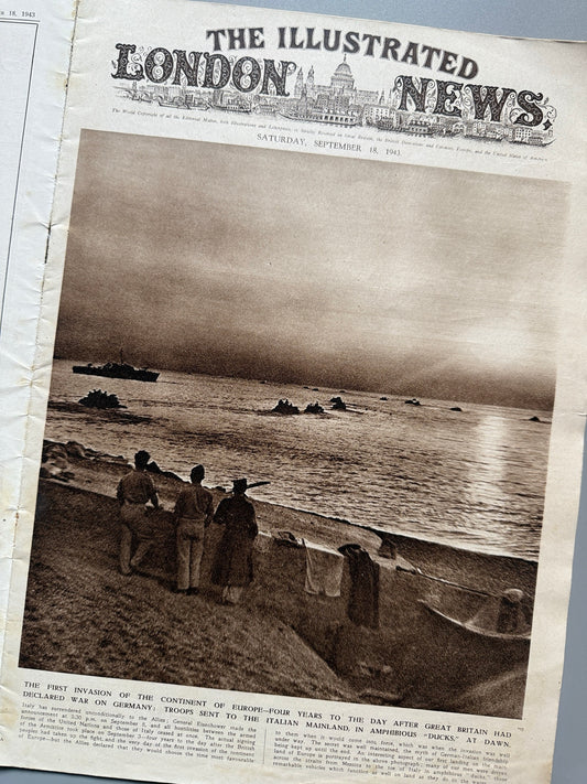 The Illustrated London News, Nº5448 - 18 de septiembre de 1943