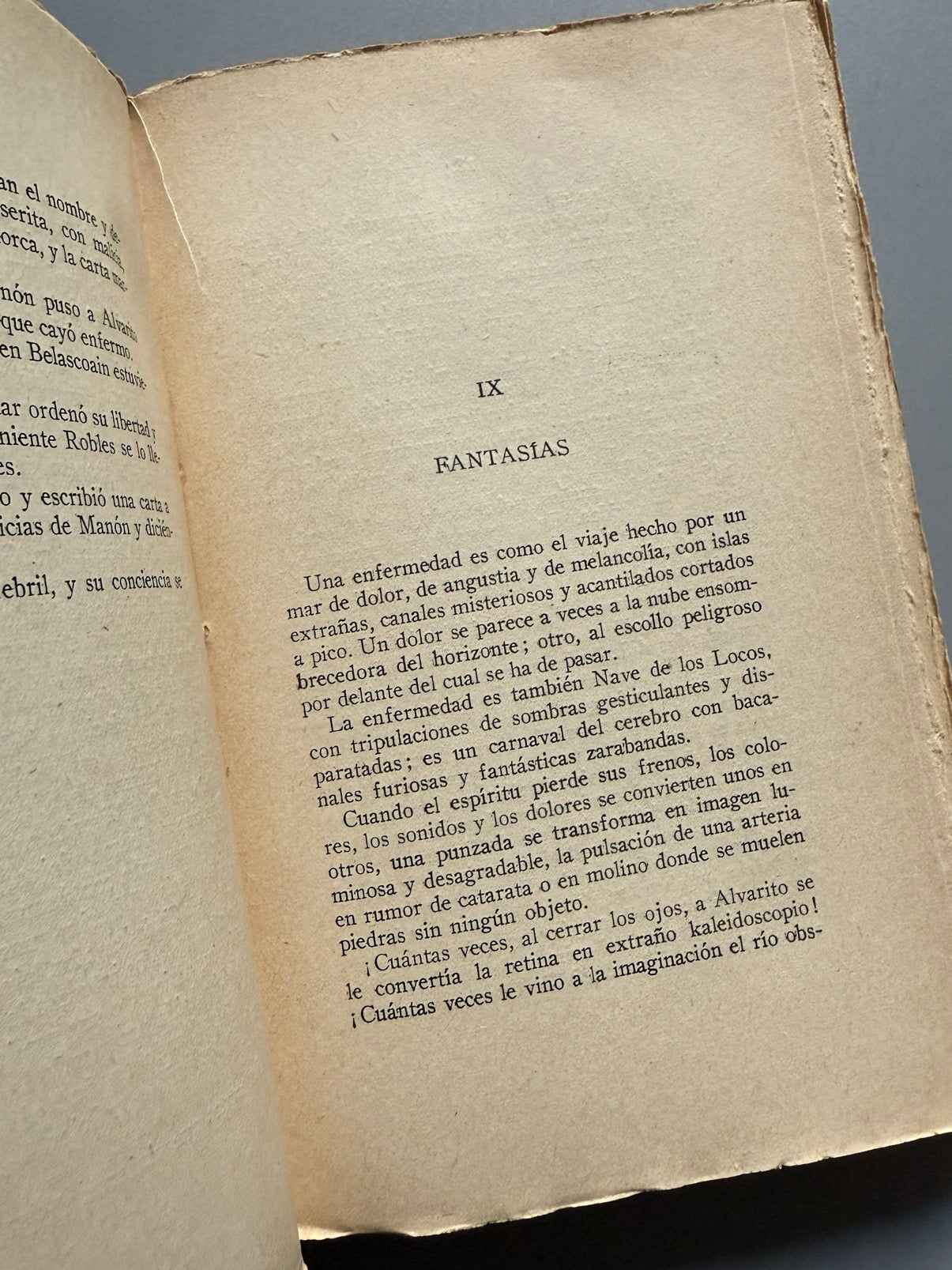 Libro de: La nave de los locos, Pio Baroja (primera edición) - Editorial Caro Raggio, 1925