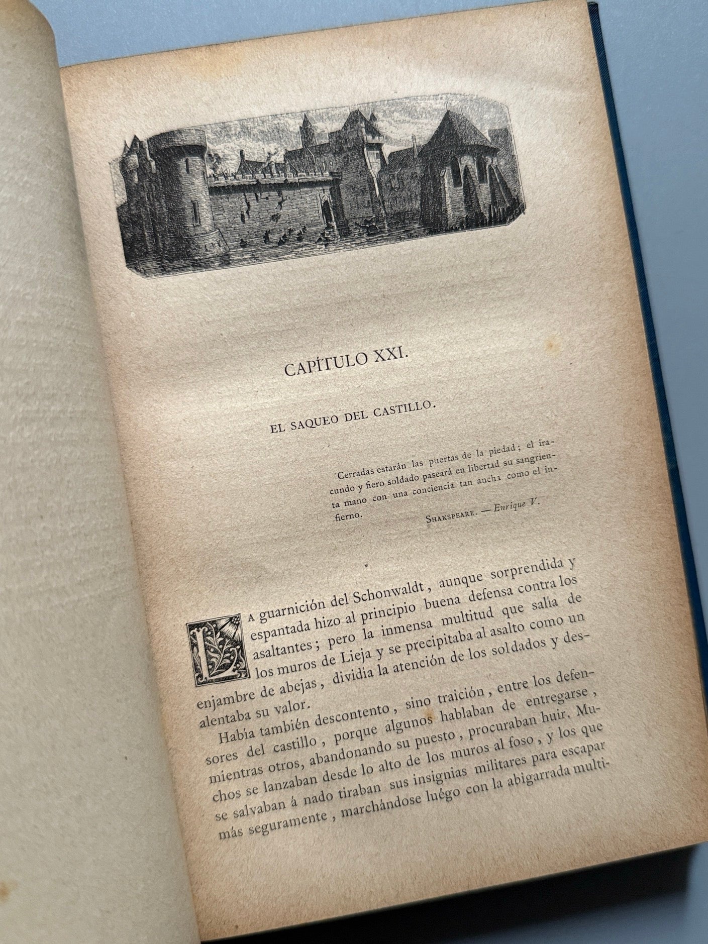 Libro de: Quintin Durward, Walter Scott - C. Verdaguer, Impresor-editor, 1884