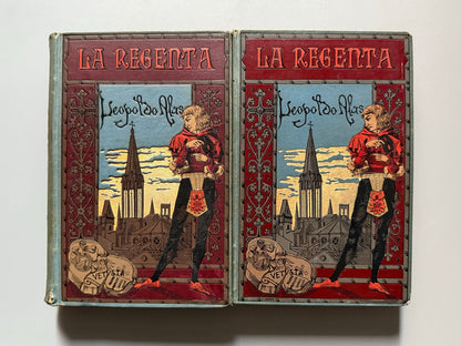 Libro de: La regenta, Leopoldo Alas (Clarín) - Biblioteca Arte y Letras, 1884