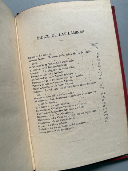 Libro de: Viaje artístico de tres siglos, Pedro de Madrazo - Biblioteca Arte y Letras, 1884