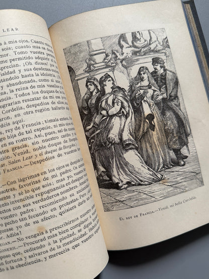 Libro de: Dramas de Shakespeare, William Shakespeare - Biblioteca Arte y Letras, 1886