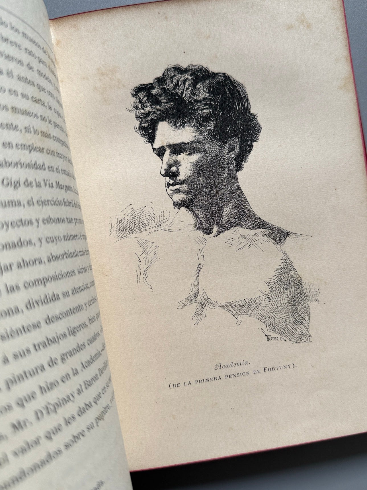 Libro de: Fortuny. Noticia biográfica crítica, José Yxart - Biblioteca Arte y Letras, 1881