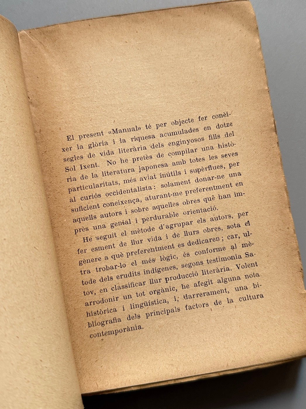 Libro de: Literatura japonesa, P. Arcangeli - Editorial Catalana, 1921