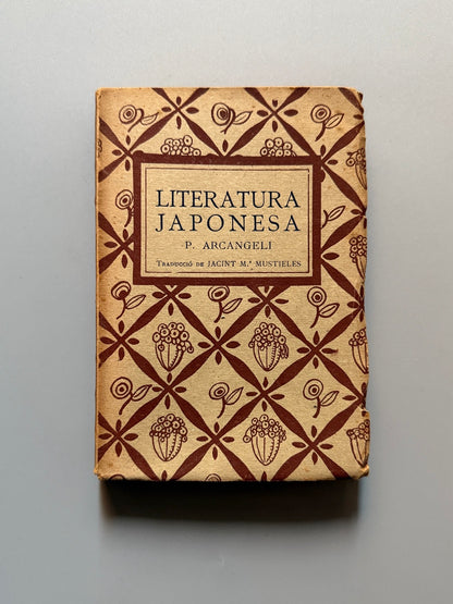 Literatura japonesa, P. Arcangeli - Editorial Catalana, 1921