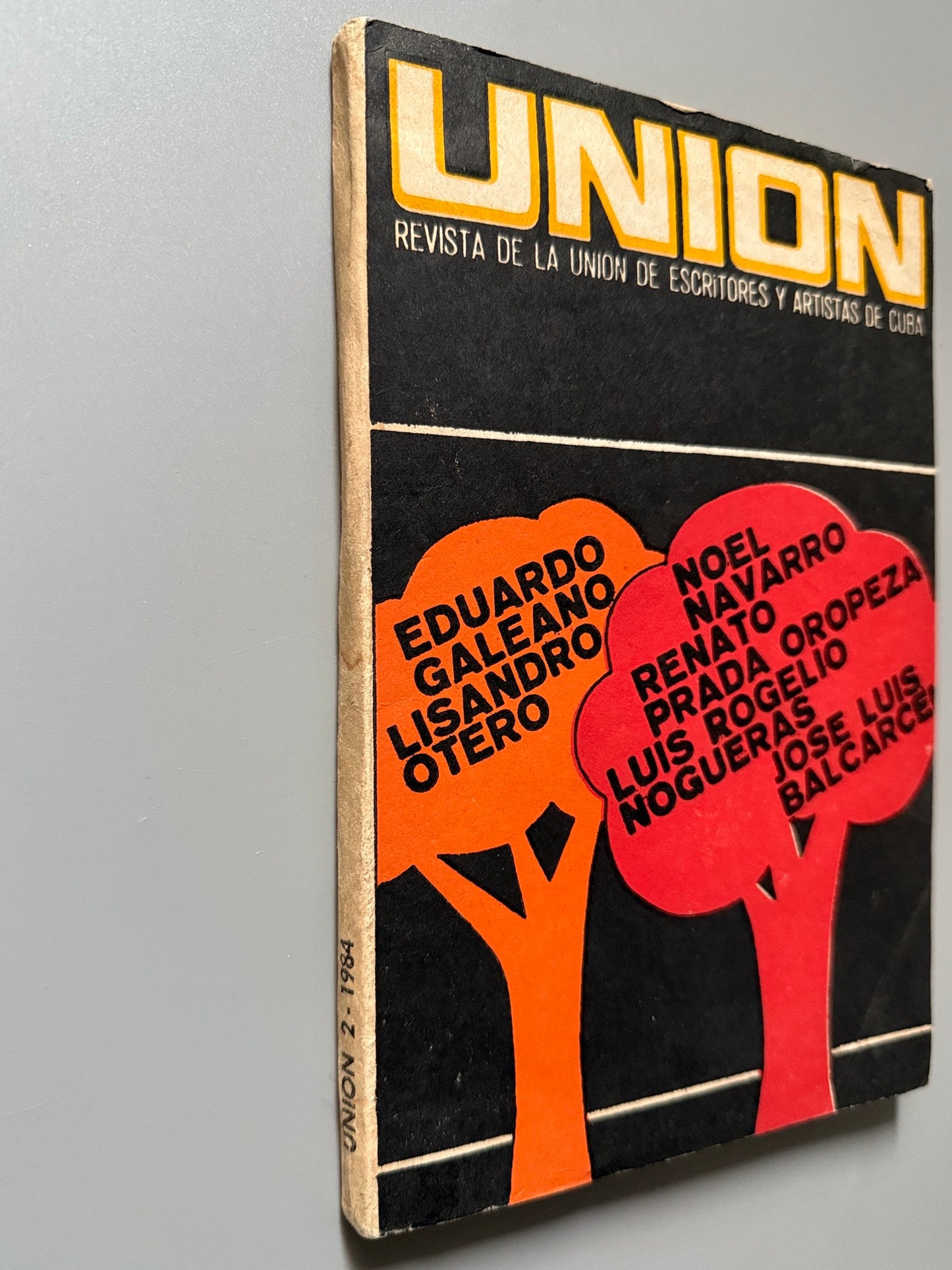 Libro de: Union nº2. Revista de la union de escritores y artistas de Cuba - 1984