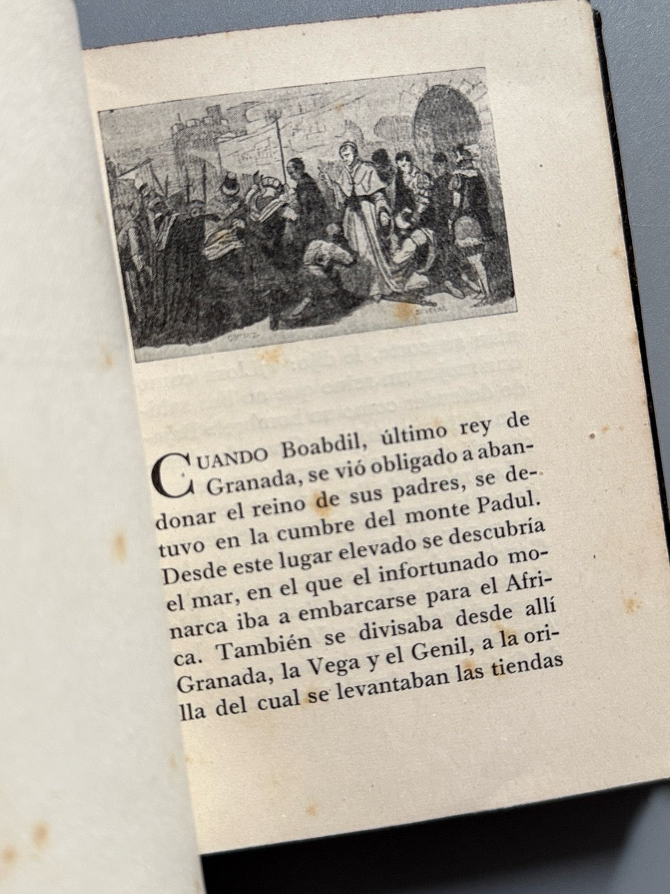 Libro de: El último abencerraje, Chateaubriand - mOntaner y Simón, 1946