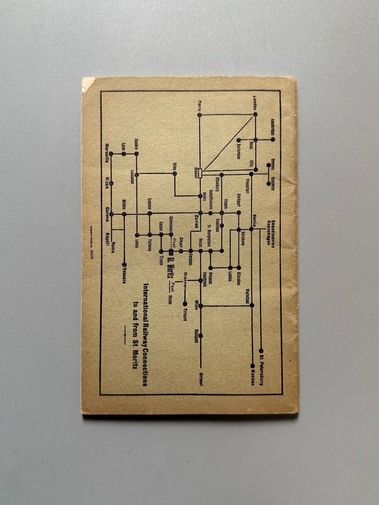 Libro de: St. Moritz (esquí y deportes de nieve) - Engadine, ca. 1920