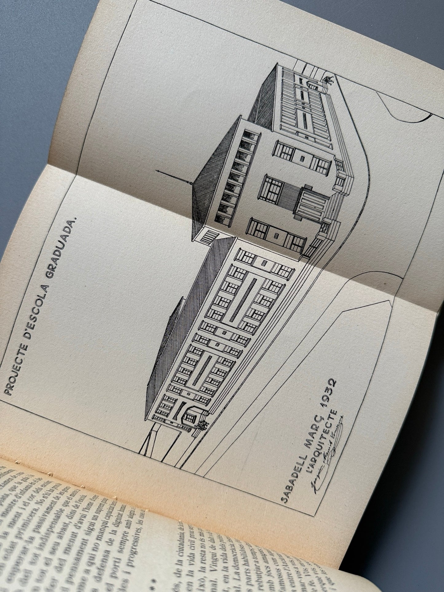 Libro de: Elements d'història de Sabadell, Miquel Carreras Costajussà - Ed. de la Comissió de Cultura, 1932