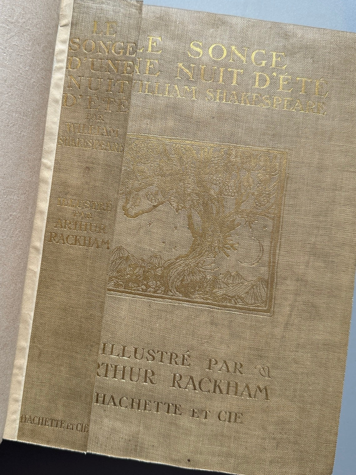 Libro de: Le songe d'une nuit d'été, William Shakespeare. Arthur Rackham - Hachette et Cie, 1909