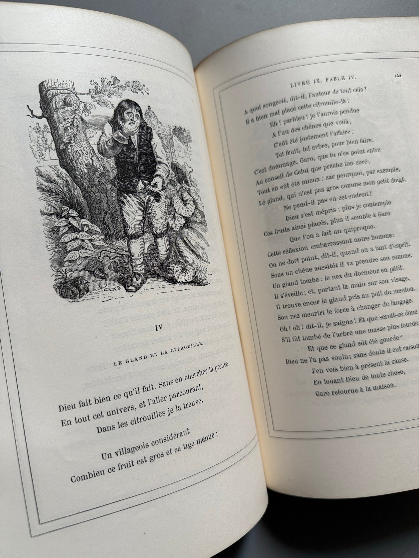 Libro de: Fables de la Fontaine, La Fontaine - Garnier Frères, libraires-éditeurs, ca.1870