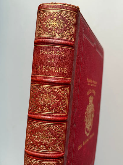 Libro de: Fables de la Fontaine, La Fontaine - Garnier Frères, libraires-éditeurs, ca.1870