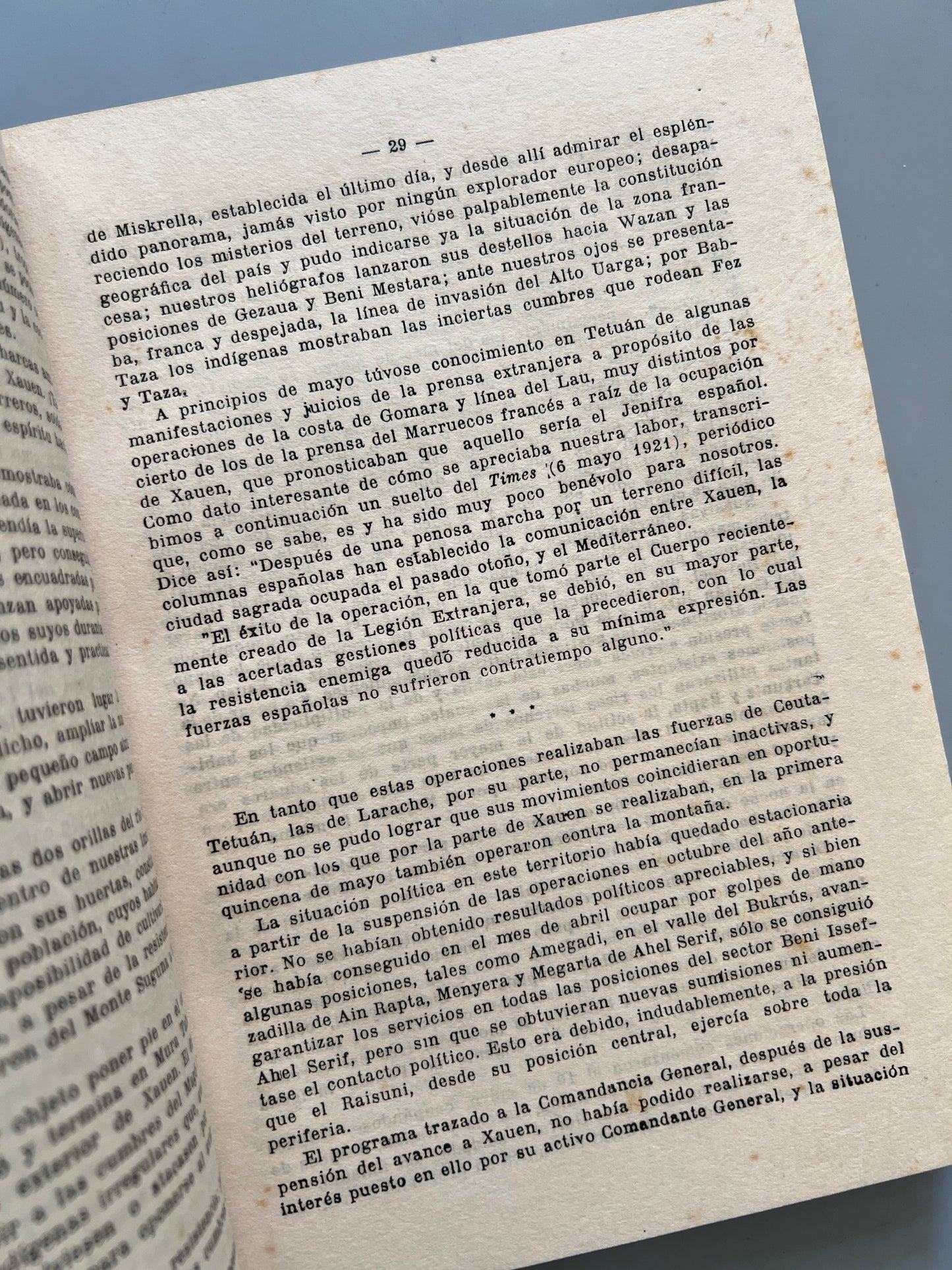 Campañas en el Rif y Yebala 1921-1922, General Berenguer - Editorial Voluntad, 1923