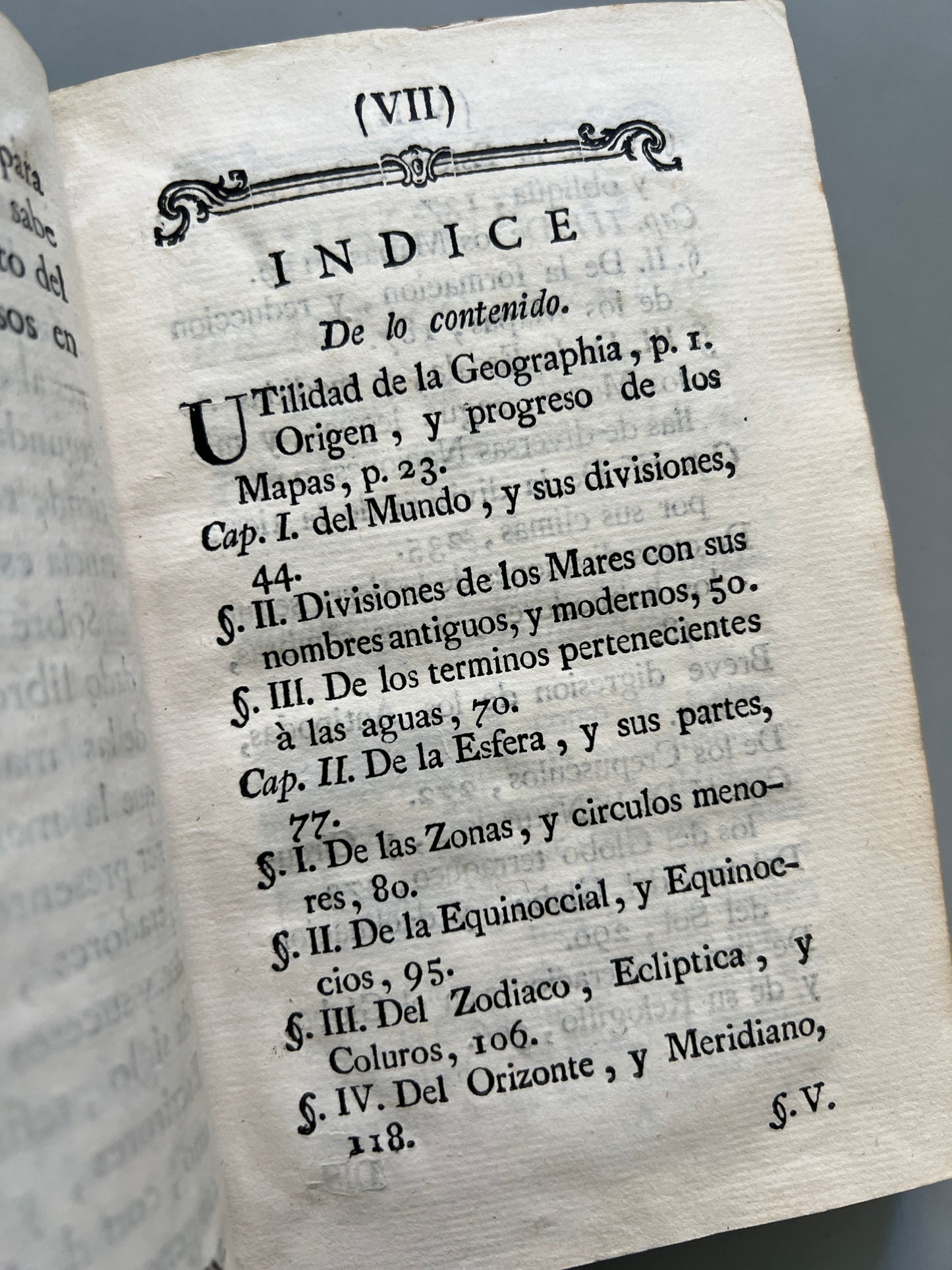 Clave geográfica para aprender geografía, Henrique Florez - D. Joachin de Ibarra, 1771