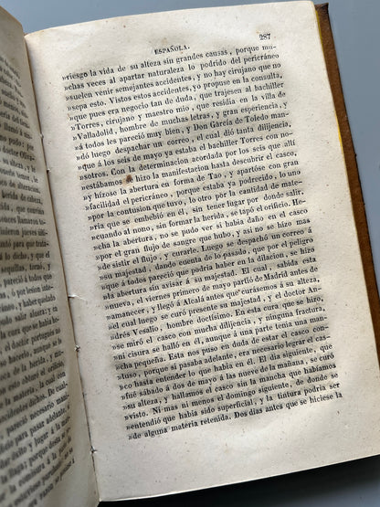 Historia bibliográfica de la medicina española, A. Fernández Morejon. Tomos I, II y III - Madrid, 1842/3