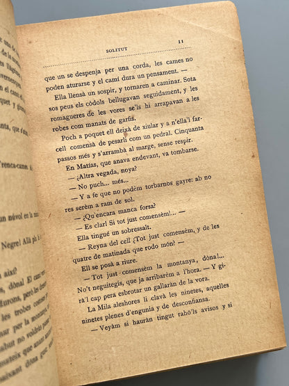 Solitut, Victor Català (primera edición) - Publicació Joventut, 1905