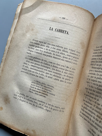 Lo rondallayre, Quentos populars catalans (tercera serie) - Llibreria de Álvar Verdaguer, 1875