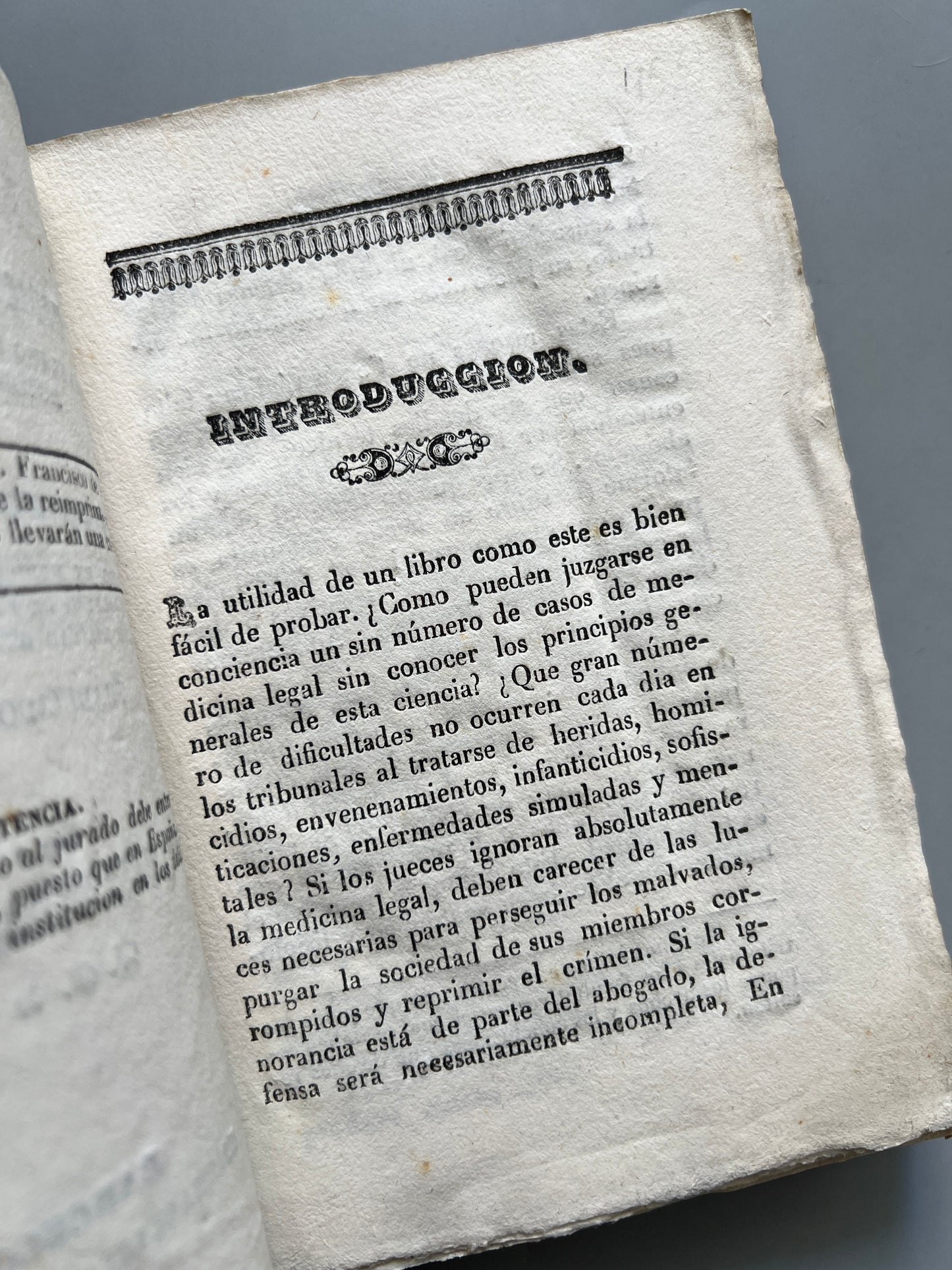 Manual de medicina legal y forense, A. Brierre de Boismont - Imprenta de los herederos de Roca, 1841