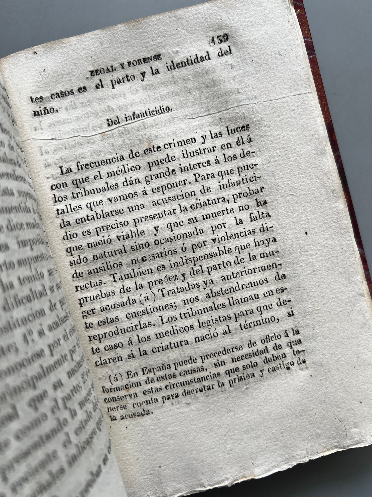 Manual de medicina legal y forense, A. Brierre de Boismont - Imprenta de los herederos de Roca, 1841