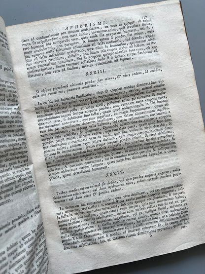 Perspiratione insensibili, Joannes de Gorter - Padua, 1766