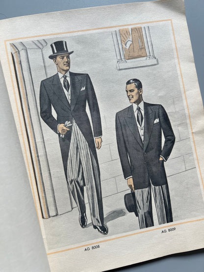 The American Gentleman Fashion Book. Catálogo de moda masculina - Nueva York, 1949-1950