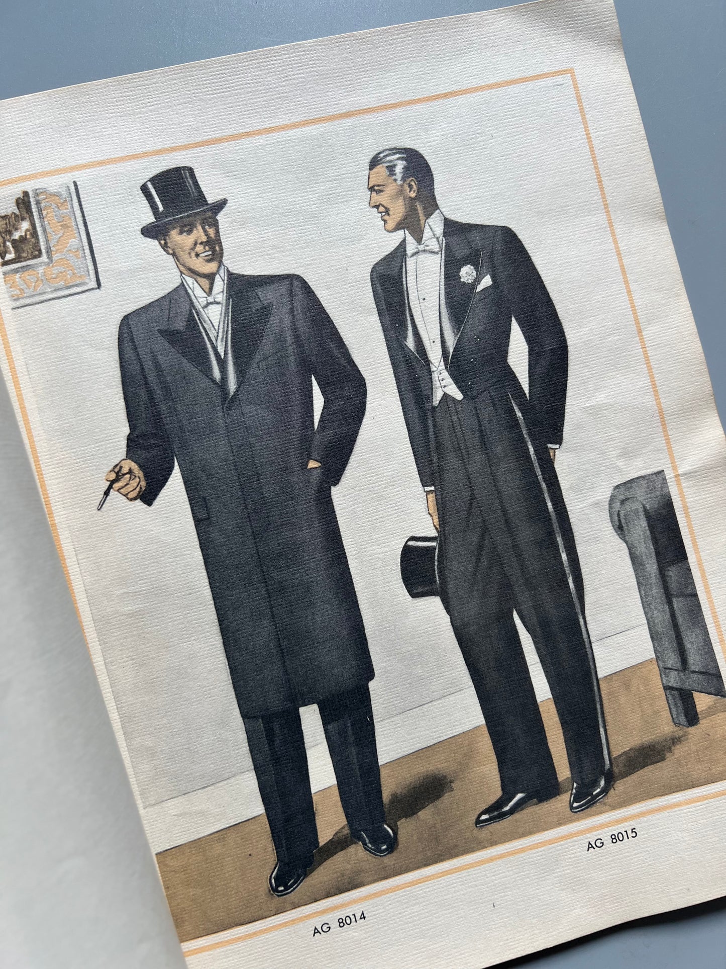 The American Gentleman Fashion Book. Catálogo de moda masculina - Nueva York, 1949-1950