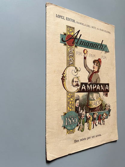 Almanach de la Campana de Gracia 1885 - Año IX, 1884