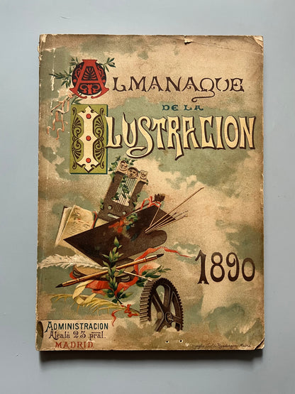 Almanaque de La Ilustración para el año de 1890 - Madrid, 1889