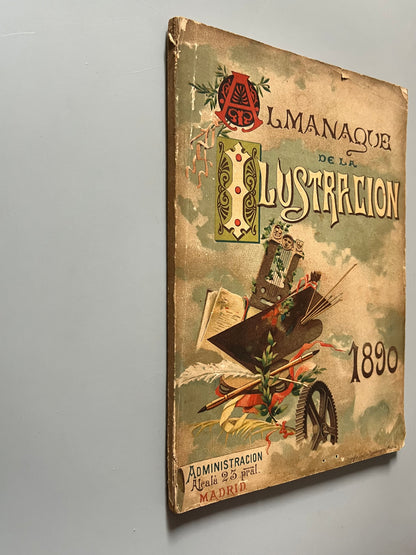 Almanaque de La Ilustración para el año de 1890 - Madrid, 1889