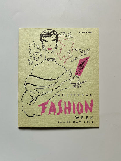Catálogo/ Guía de pasarela Amsterdam Fashion Week 1952