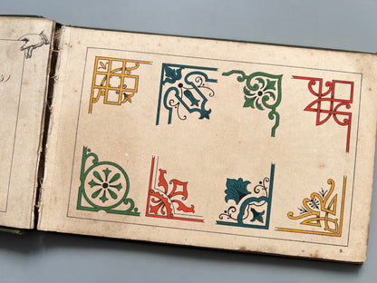 An album of monograms, crests, ribons, scrolls and other designs - Conrad Wm. Schmidt (F. A. Glaeser.), ca. 1890