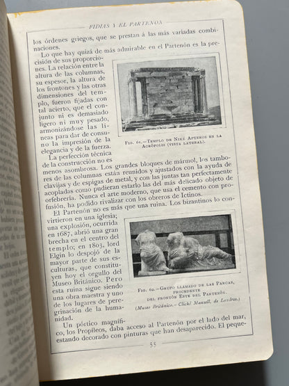 Apolo, historia general de las artes plásticas, Salomón Reinach - Librería Gutenberg de José Ruiz, 1916