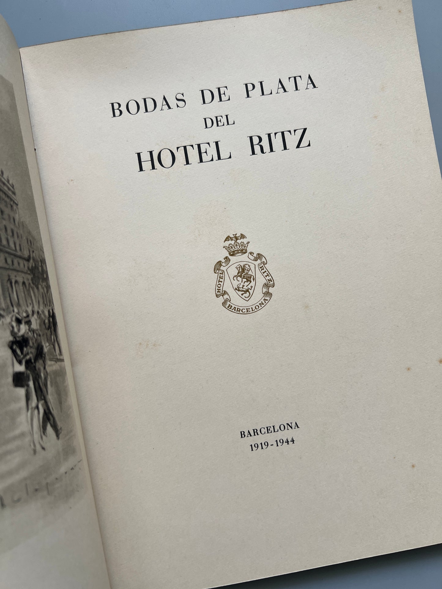 Bodas de plata del Hotel Ritz 1919-1944 - Oliva de Vilanova, 1944