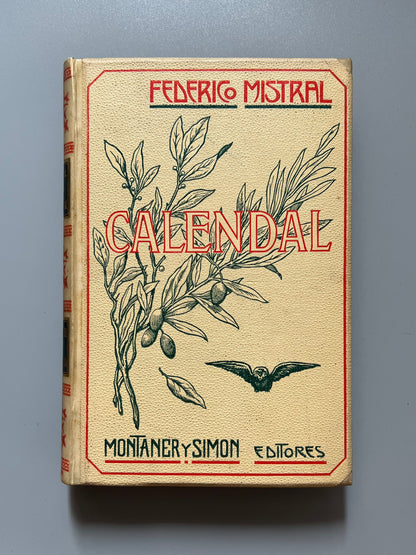 Calendal, Federico Mistral - Montaner y Simón, 1907